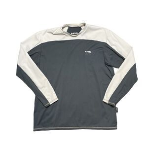 NRS Men's Crossover Shirt Gray White Size Large